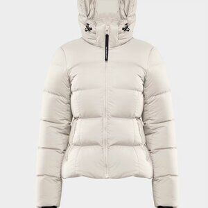 Aritzia Superpuff (Size Medium) in White/Cream